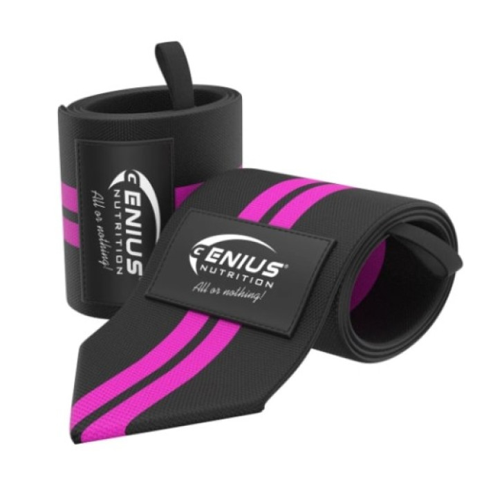 Genius Nutrition Wrist Wraps GG-2 Pink